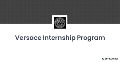 summer internships 2019 at versace|Versace internship beverly hills.